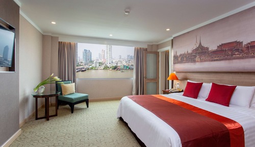 Suite Royal, 1 cama de matrimonio grande, vistas al río (Royal Thai Suite)