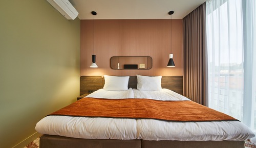 Habitación estándar con 1 cama doble o 2 individuales