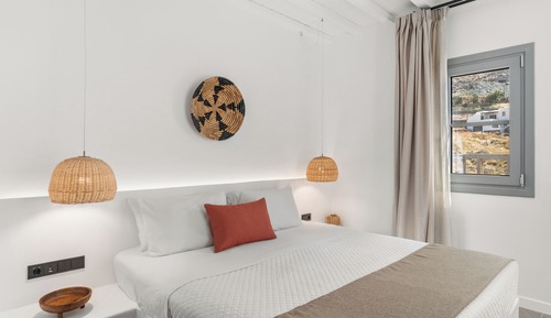 Suite, bañera de hidromasaje, vistas al mar (Unique White)