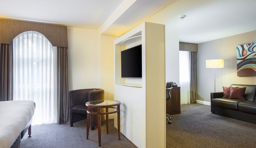 Habitación, 1 cama de matrimonio grande, accesible para personas con discapacidad