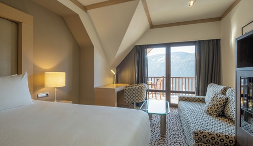 Habitación Deluxe doble, balcón, con vistas (3 pax)