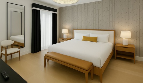 Habitación ejecutiva, 1 cama de matrimonio grande