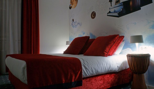 Habitación cuádruple familiar (Deux chambres doubles communicantes)