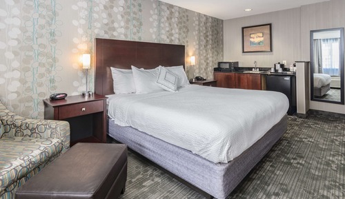 Habitación estándar, 1 cama de matrimonio grande, no fumadores, frigorífico y microondas