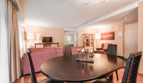 Suite sénior, balcón