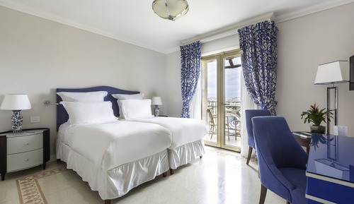 Habitación Deluxe con 2 camas individuales, vistas al puerto