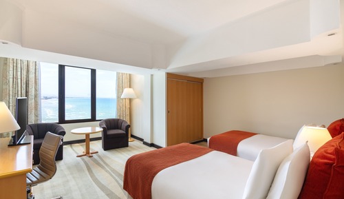 Habitación, 2 camas individuales, vistas al mar
