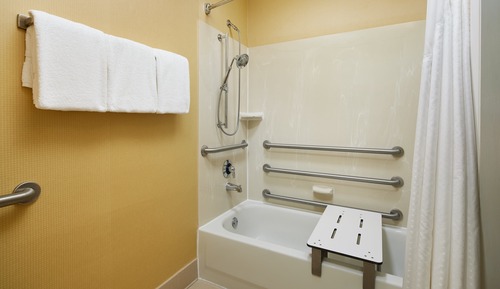 Habitación estándar, 1 cama de matrimonio grande (Comm, Mobil, Accessible Tub)
