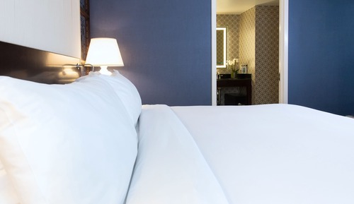 Suite junior, 1 cama de matrimonio grande con sofá cama