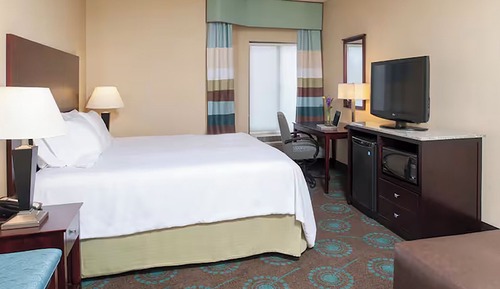Standard Room, 1 King Bed Hearing Accessible w/ Sofa Bed
