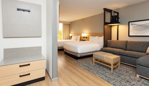 Habitación, 2 camas de matrimonio (with sofa bed)