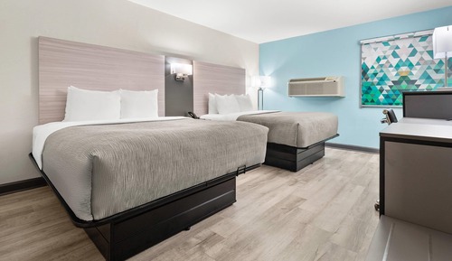 Habitación estándar, 2 camas de matrimonio, no fumadores