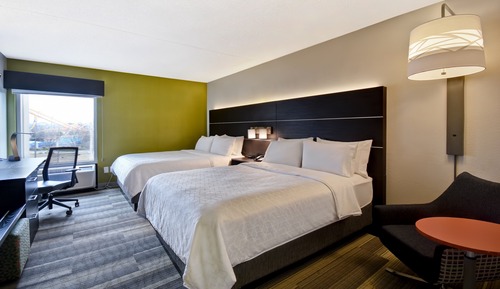Habitación estándar, 2 camas de matrimonio, vistas al parque