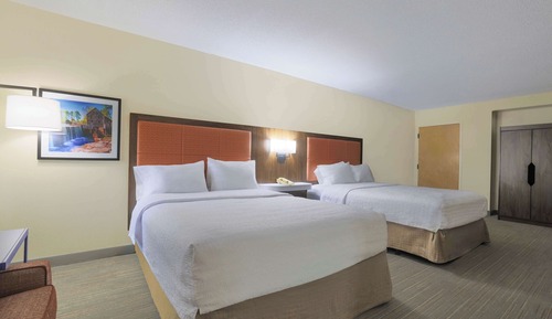 Habitación, 2 camas de matrimonio, accesible para personas con discapacidad, no fumadores