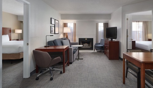 Suite, 2 habitaciones, chimenea (Hearing Accessible)