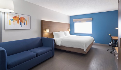 Habitación estándar, 1 cama de matrimonio grande con sofá cama