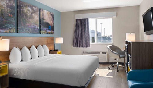Habitación, 1 cama de matrimonio grande, accesible para personas con discapacidad, no fumadores