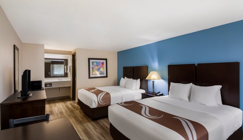 Habitación estándar, 2 camas de matrimonio, no fumadores