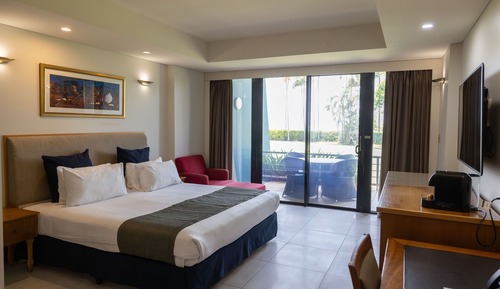 Habitación superior, 1 cama de matrimonio grande, vistas al mar (Spa)