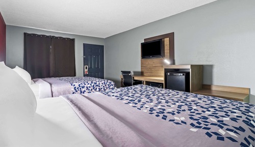 Habitación, 2 camas de matrimonio, accesible para personas con discapacidad, no fumadores