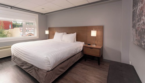 Suite Premium, 1 cama de matrimonio grande, cocina básica
