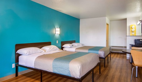 Habitación Deluxe, 2 camas de matrimonio, no fumadores, frigorífico y microondas