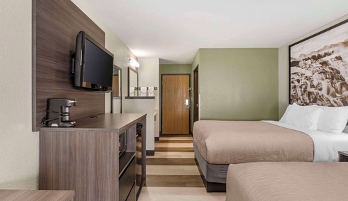 Habitación estándar, 2 camas dobles, no fumadores, planta baja (Pet Friendly)