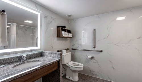 Habitación estándar, 1 cama de matrimonio grande, accesible para personas con discapacidad, bañera