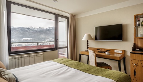 Habitación Deluxe doble, balcón, vistas a la montaña