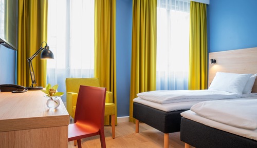 Habitación estándar con 2 camas individuales, no fumadores