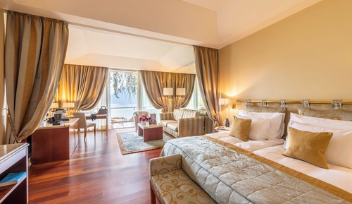 Suite Signature, balcón, vistas al lago