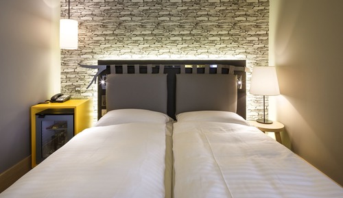 Habitación con 1 cama doble o 2 individuales