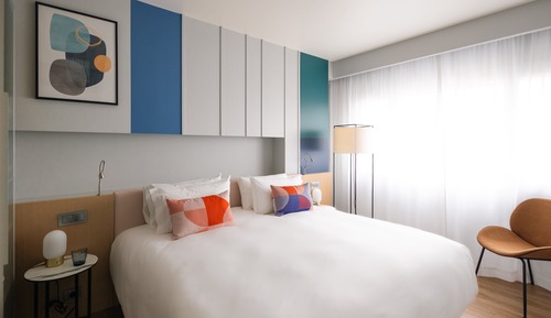 Suite, 1 cama de matrimonio grande con sofá cama