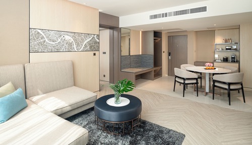 Suite ejecutiva, 1 cama de matrimonio grande (Free Breakfast for 1 person)