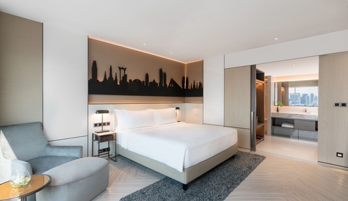 Suite ejecutiva, 1 cama de matrimonio grande, acceso al Business Lounge