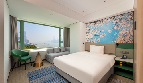 Habitación Premium, 1 cama de matrimonio, vistas al río (High Floor)