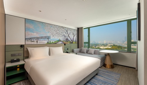 Habitación Premium, 1 cama de matrimonio grande, vistas a la ciudad (High Floor)