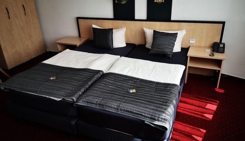 Family accommodation (2 double rooms close to each other)