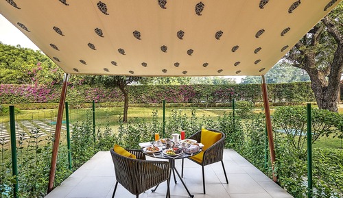 Habitación Premier, patio, vistas al jardín