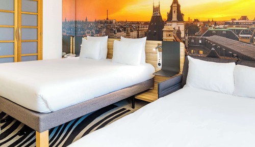 Habitación superior, 1 cama de matrimonio con sofá cama