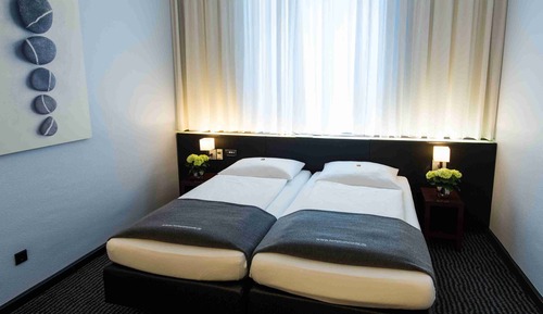 Habitación estándar con 1 cama doble o 2 individuales