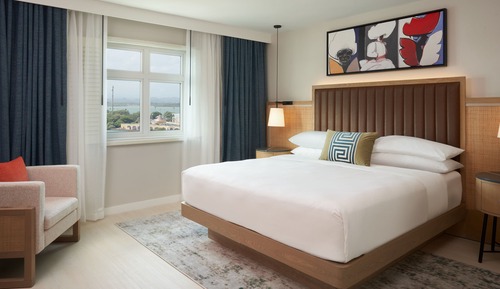 Habitación Deluxe, 1 cama de matrimonio grande, vistas a la bahía