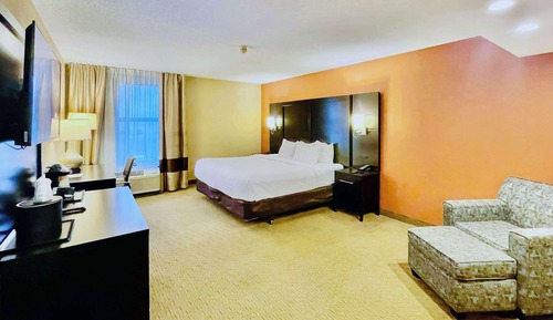 Habitación, 1 cama de matrimonio grande, accesible para personas con discapacidad, no fumadores