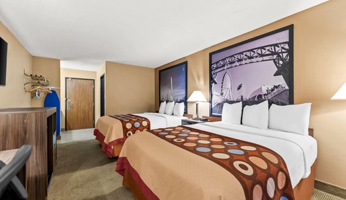 Habitación estándar, 2 camas de matrimonio