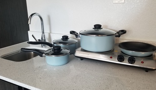 Habitación estándar, 1 cama de matrimonio grande, no fumadores, cocina básica