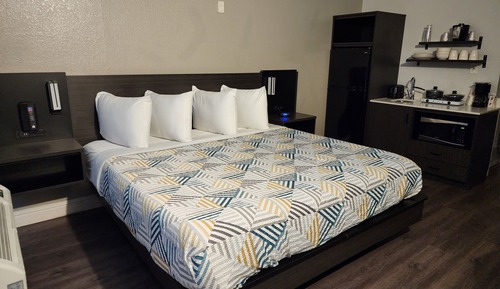 Habitación estándar, 1 cama de matrimonio grande, no fumadores, cocina básica