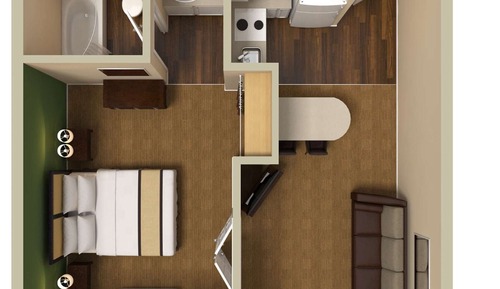 Suite, 1 cama de matrimonio grande con sofá cama, no fumadores