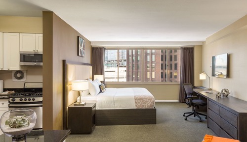 Suite estudio, 1 cama de matrimonio grande