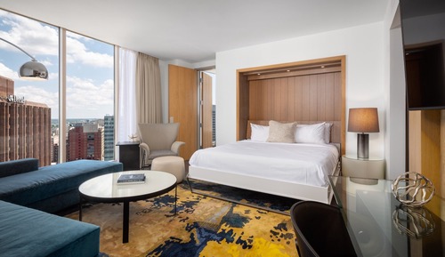 Suite Club, 1 cama de matrimonio grande (Skyline Club Level, Murphy)