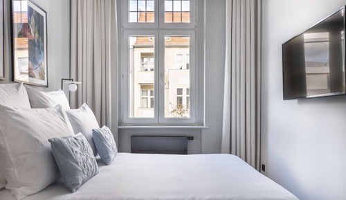 Habitación doble, balcón